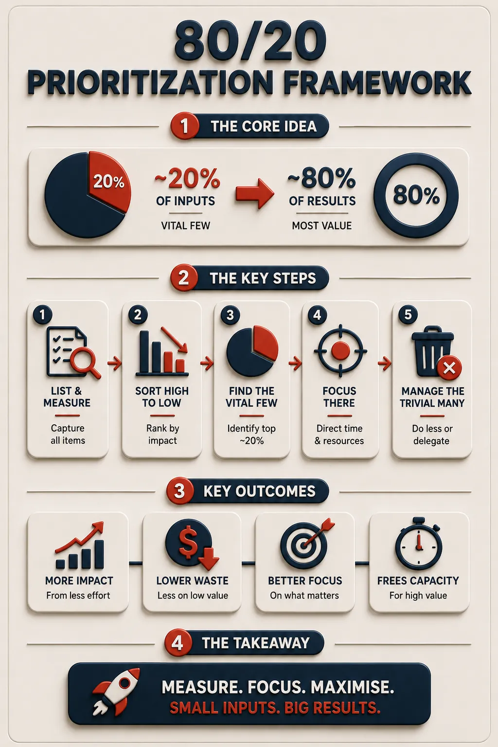 80/20 Prioritization Summary