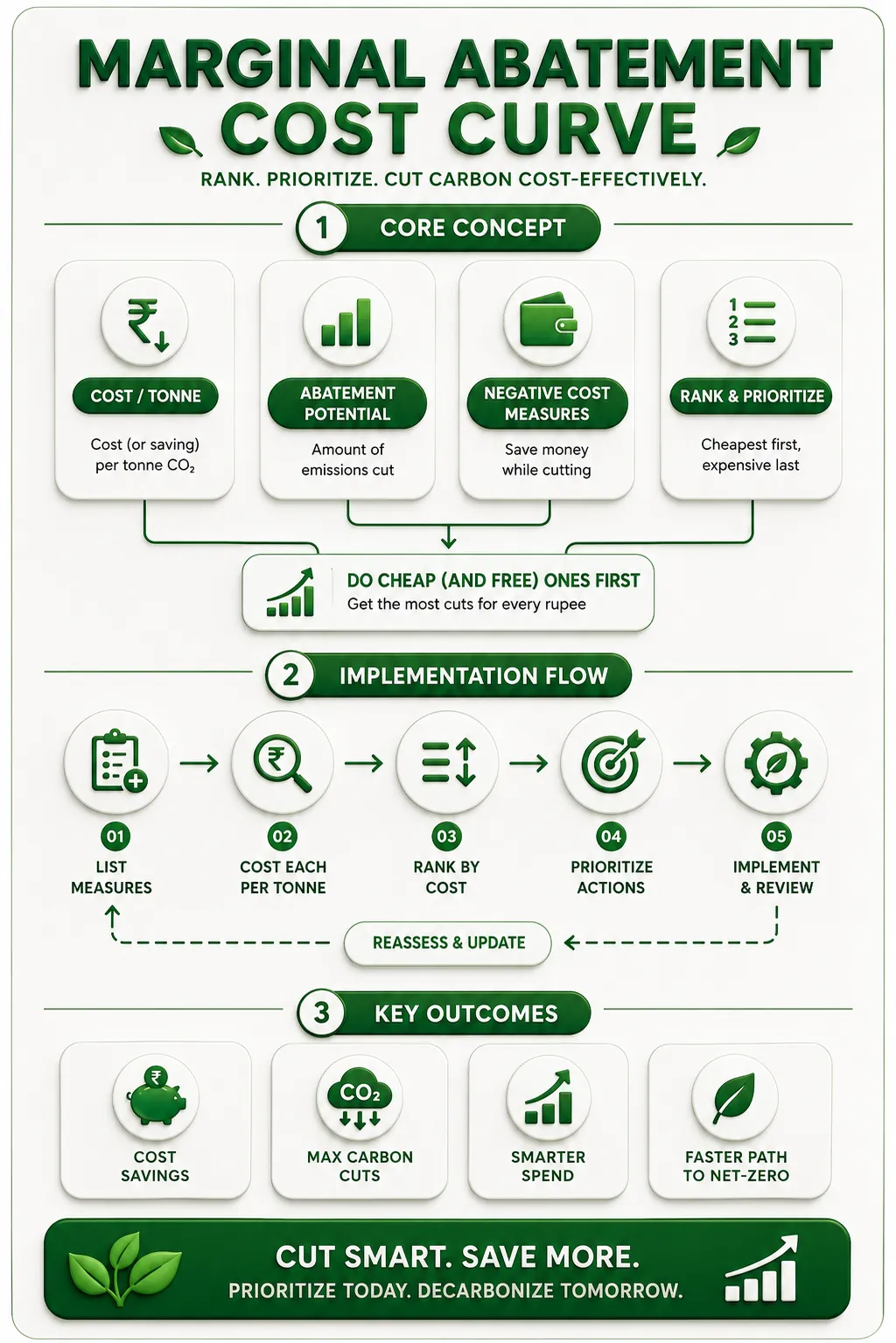 Marginal Abatement Cost Curve Summary